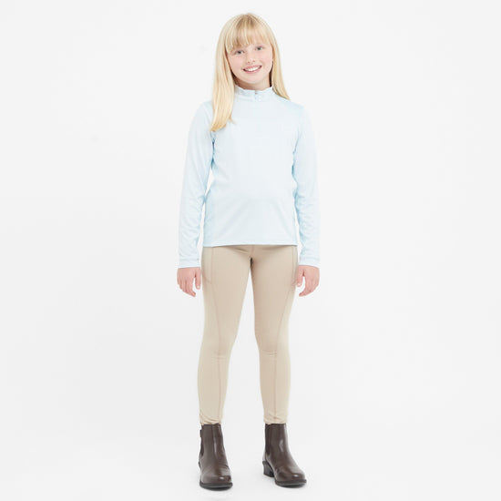 Kids' Breathable Long Sleeved Riding Top