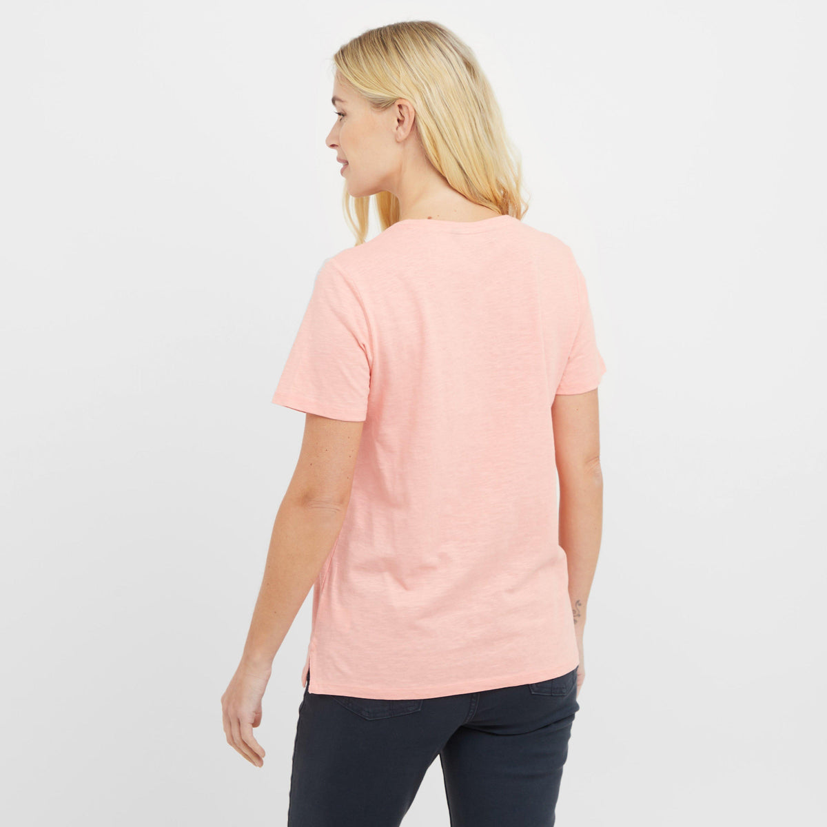 Women’s V Neck Slub T-Shirt