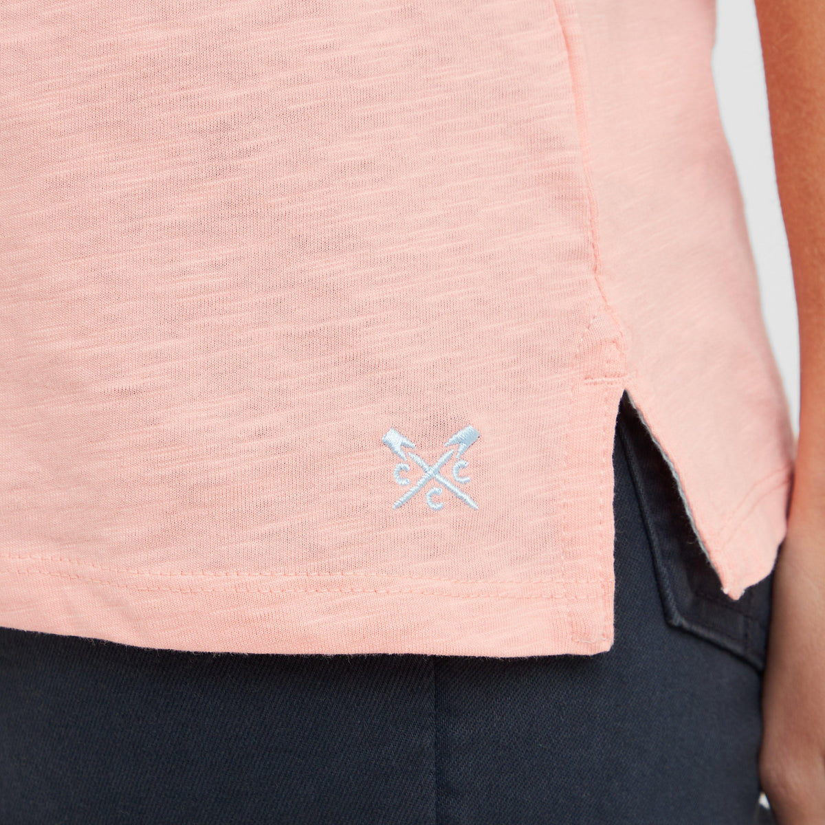 Women’s V Neck Slub T-Shirt