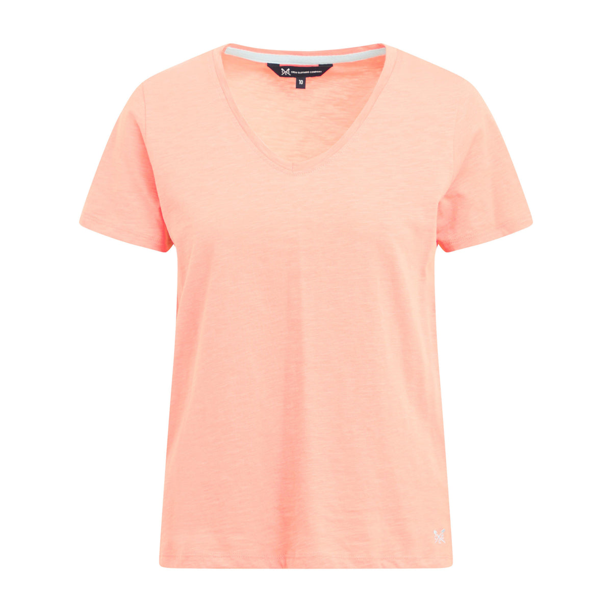 Women’s V Neck Slub T-Shirt