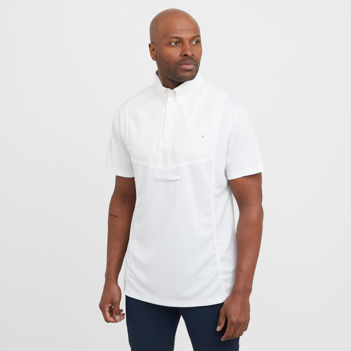 Men's Short Sleeved Tie Show Shirt