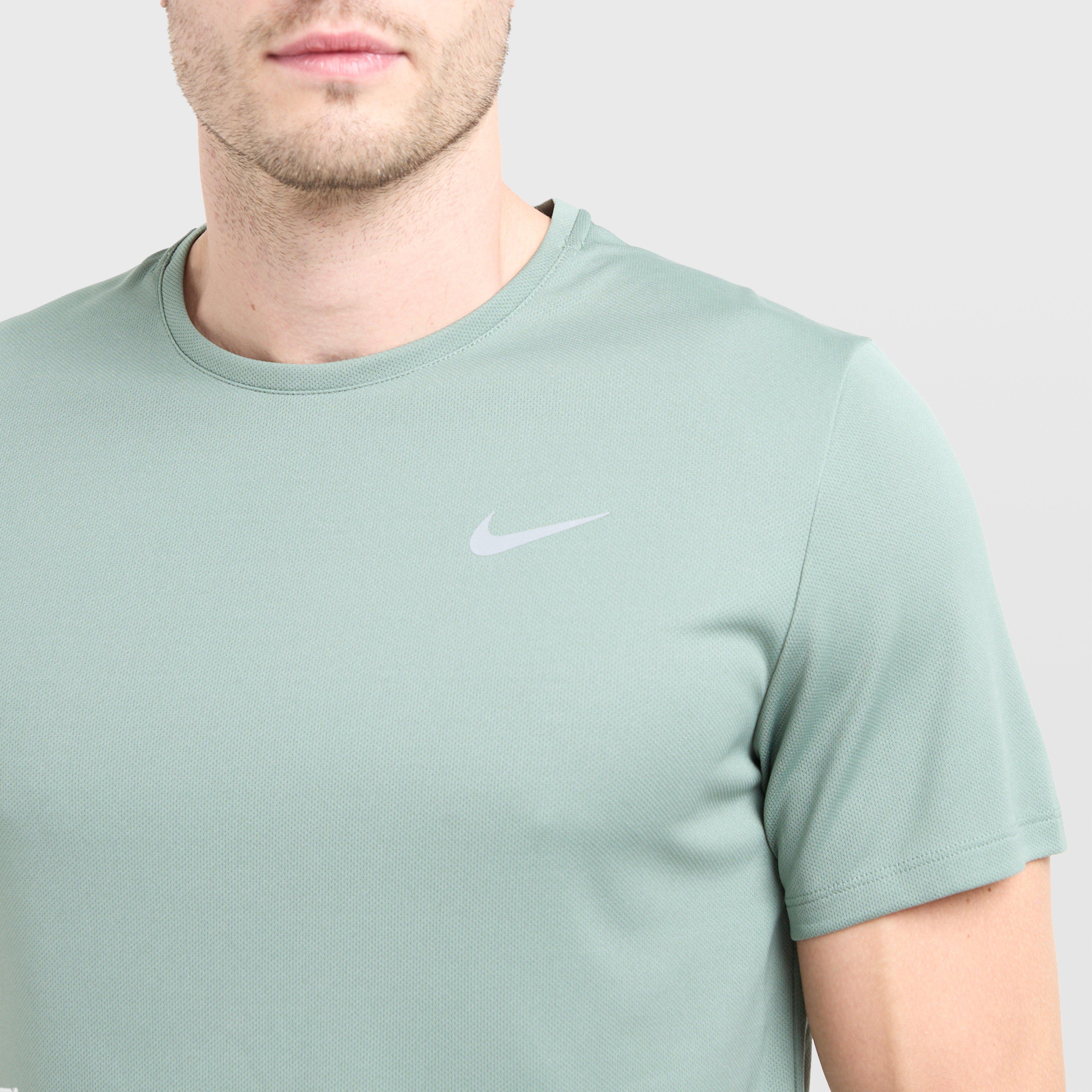Men's Dri-FIT Miler UV Short-Sleeve Running Top