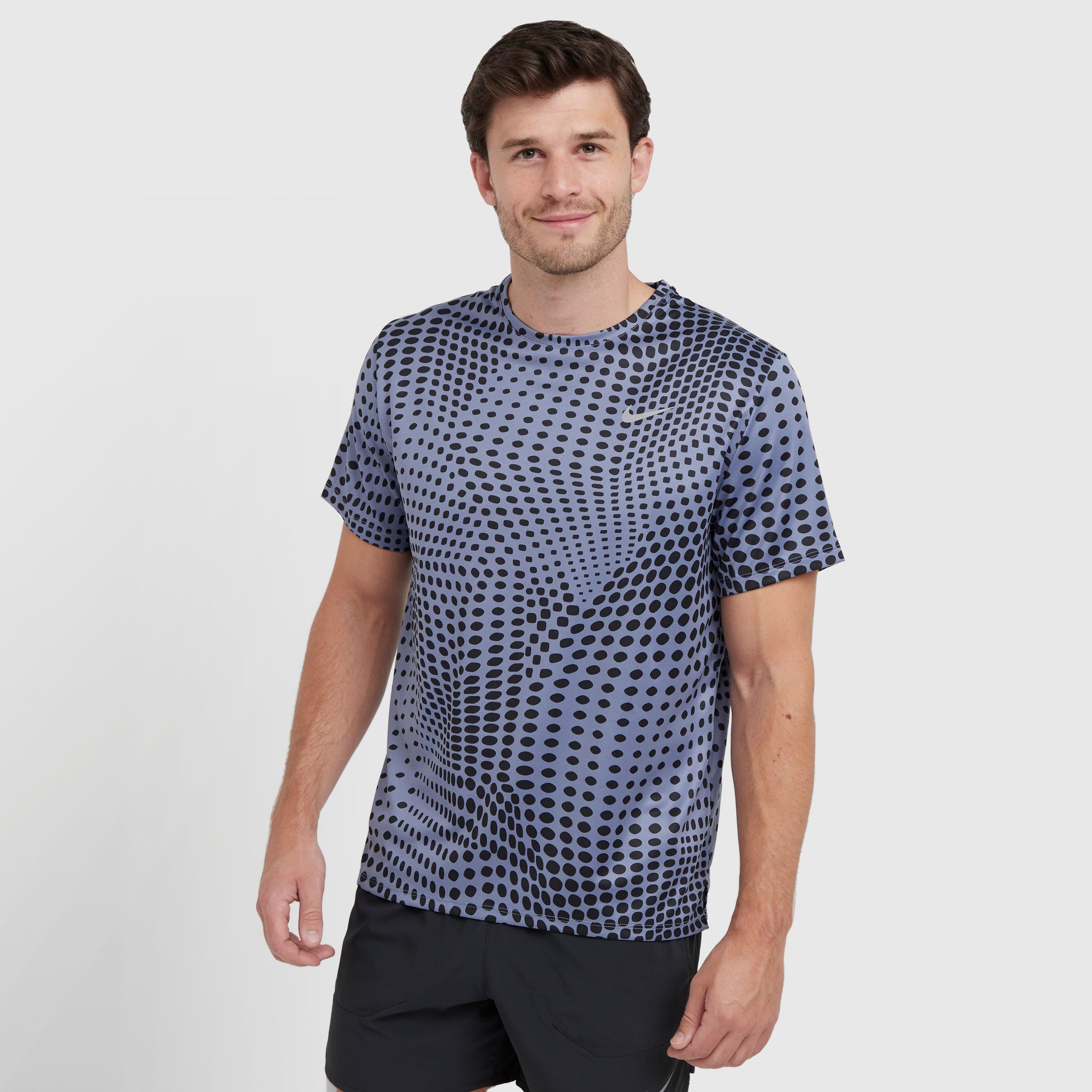 Men's Dri-FIT Miler UV Short-Sleeve Running Top