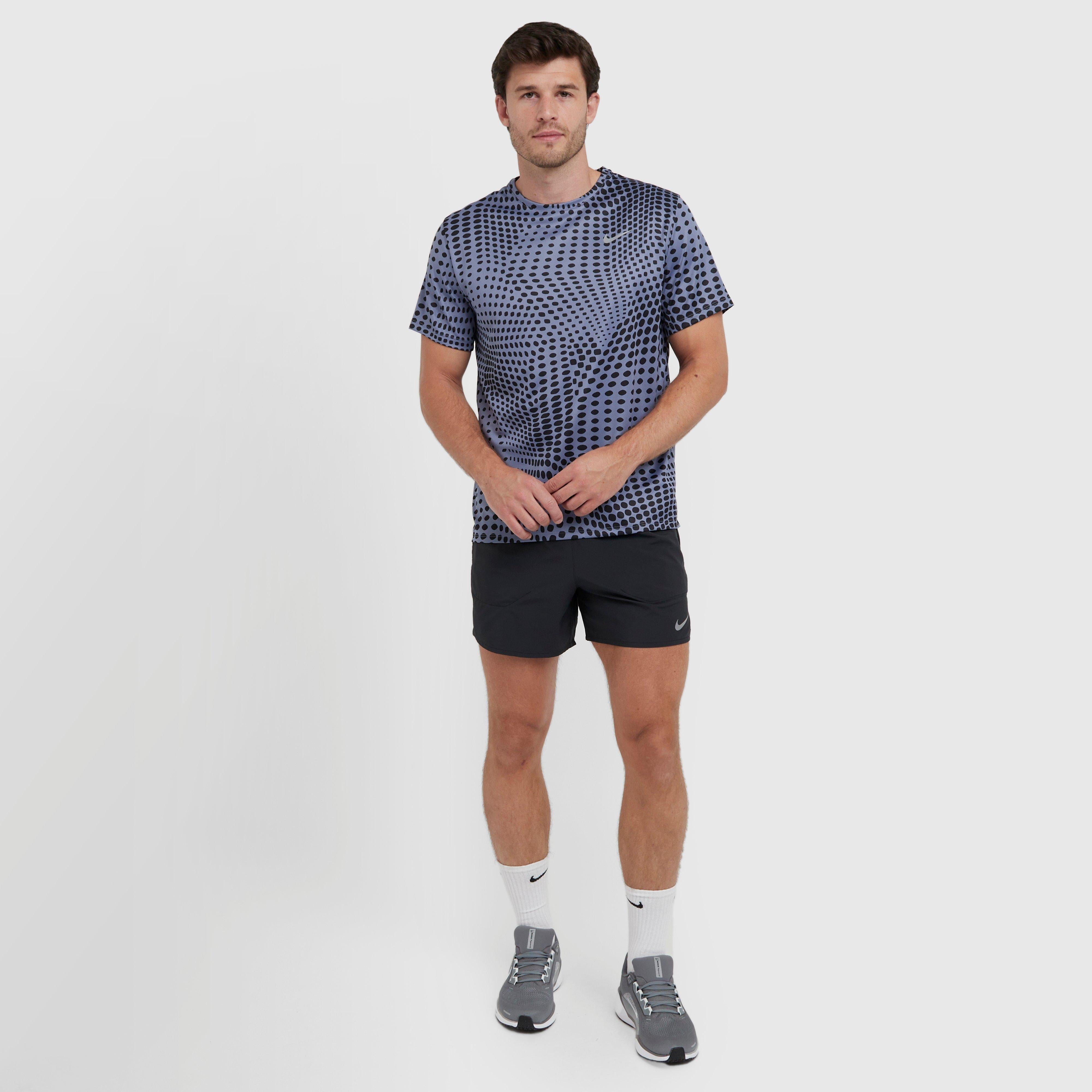 Men's Dri-FIT Miler UV Short-Sleeve Running Top