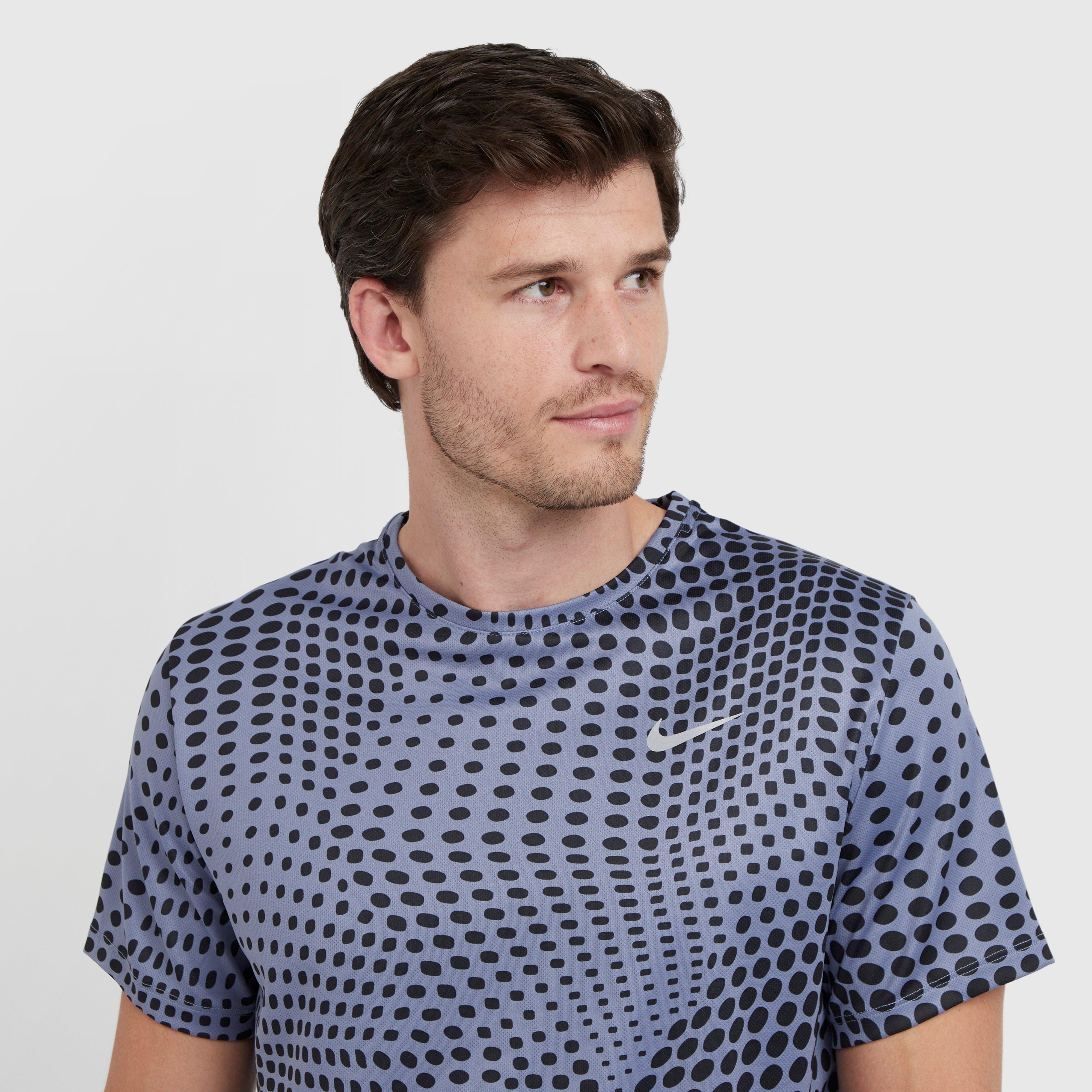 Men's Dri-FIT Miler UV Short-Sleeve Running Top