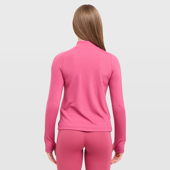 Girls' Dri-FIT Long Sleeve 1/2 Zip Top Junior