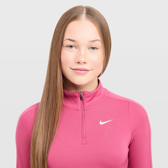 Girls' Dri-FIT Long Sleeve 1/2 Zip Top Junior