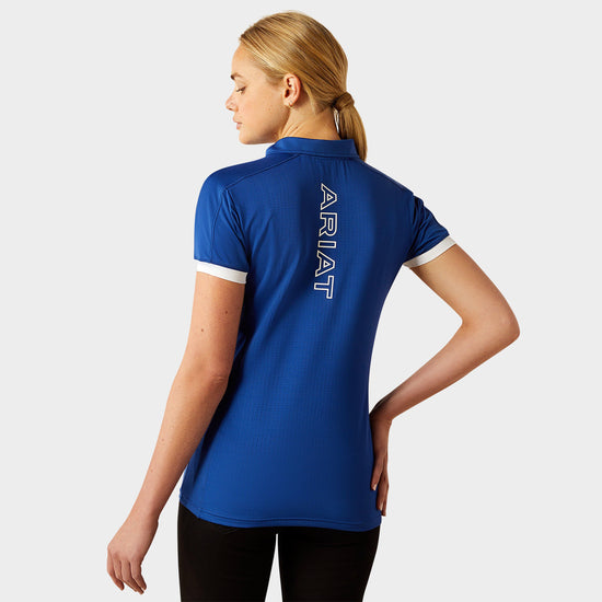 Womens Bandera 1/4 Zip Short Sleeved Polo Shirt