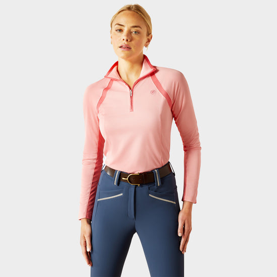 Womens Sunstopper 3.0 1/4 Zip Base Layer