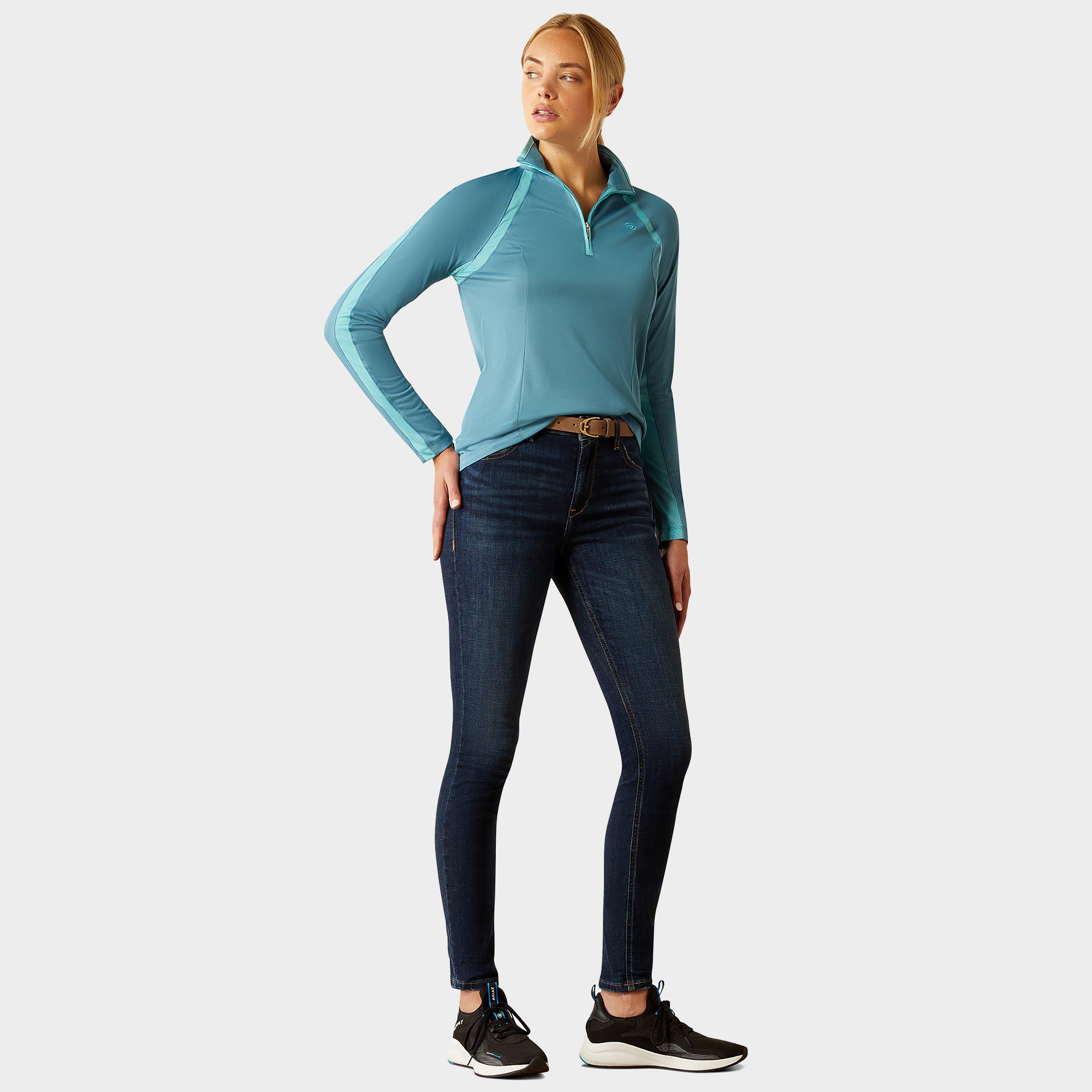 Womens Sunstopper 3.0 1/4 Zip Base Layer