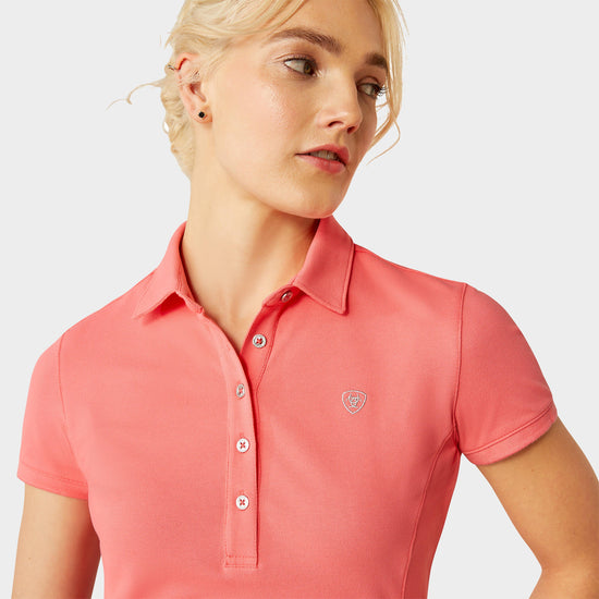 Womens Prix 2.0 Short Sleeved Polo Shirt
