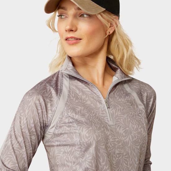 Womens Sunstopper 3.0 1/4 Zip Base Layer