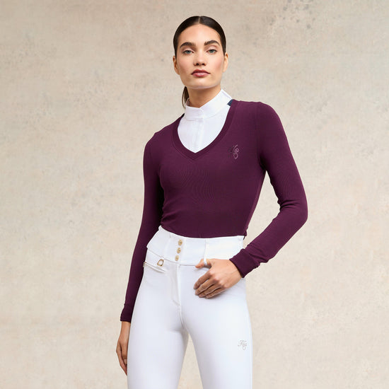 Womens Soft Touch V-Neck Sweater