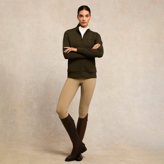 Womens Training Zip Through Sweat