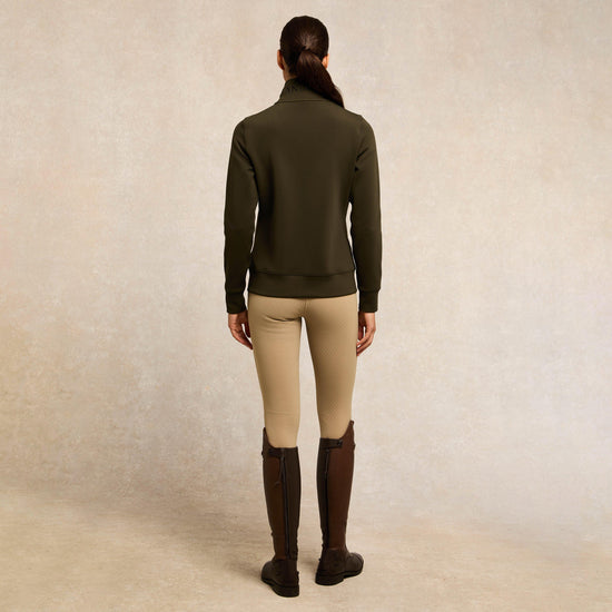 Womens Training Zip Through Sweat