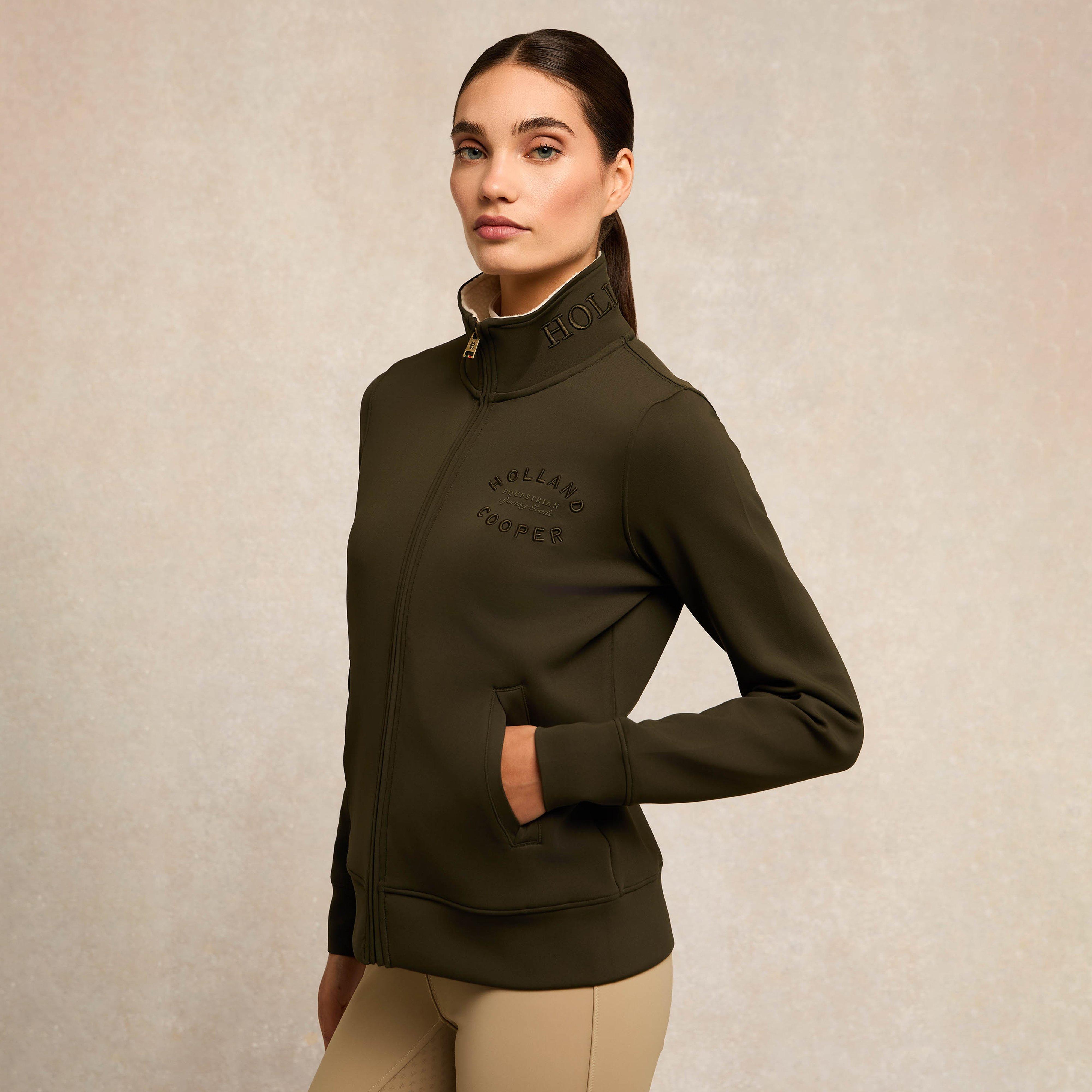 Womens Training Zip Through Sweat