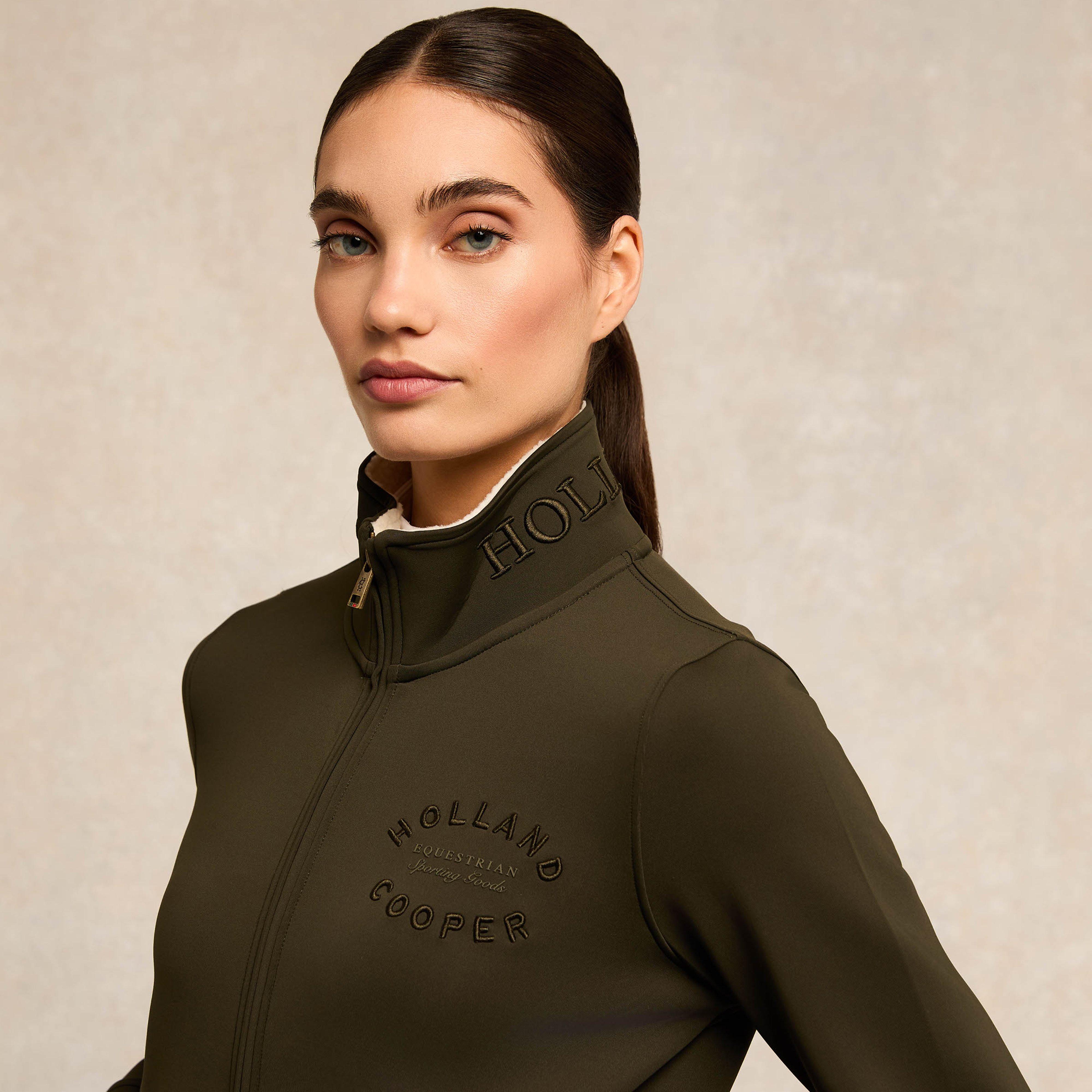 Womens Training Zip Through Sweat