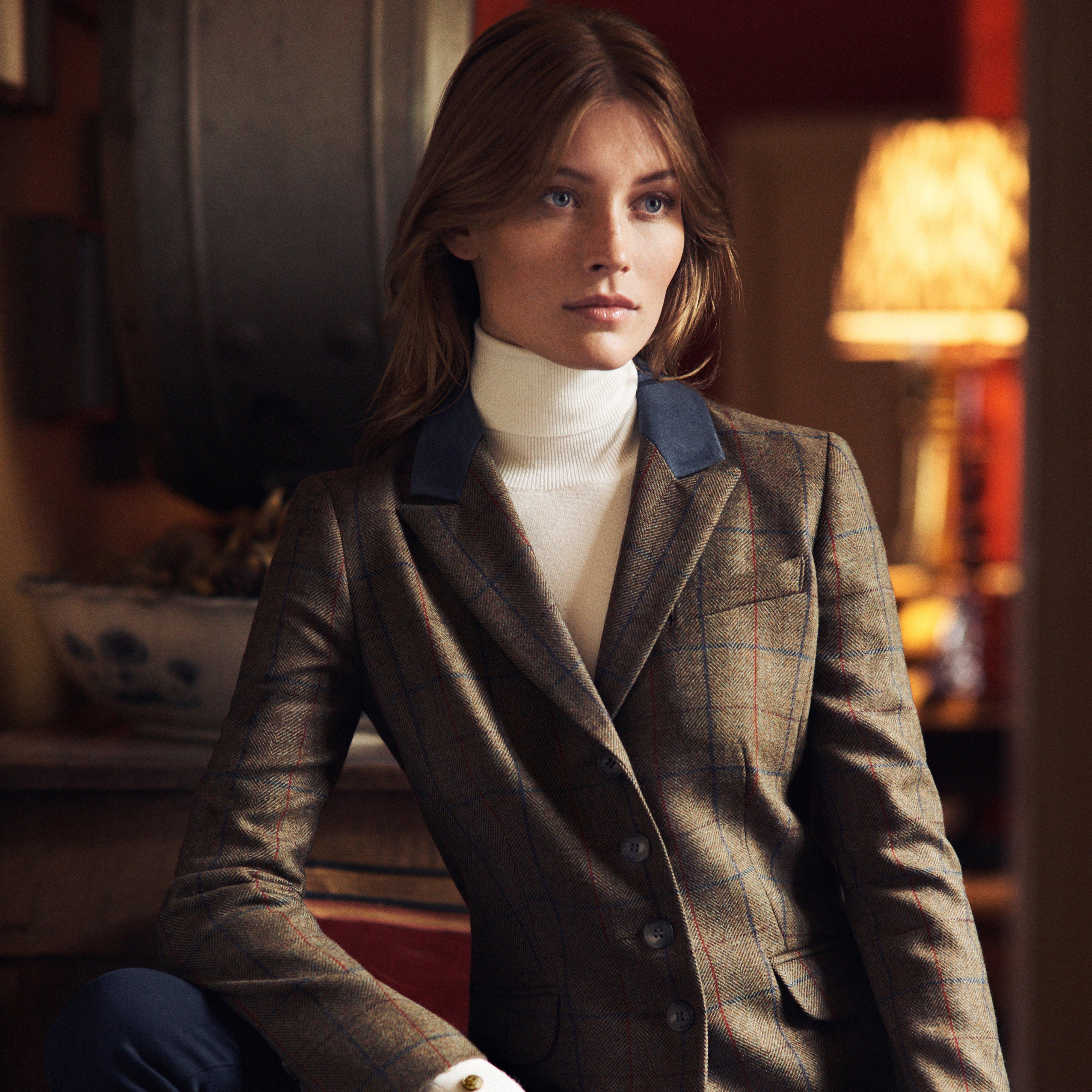 Womens Tweed Riding Jacket