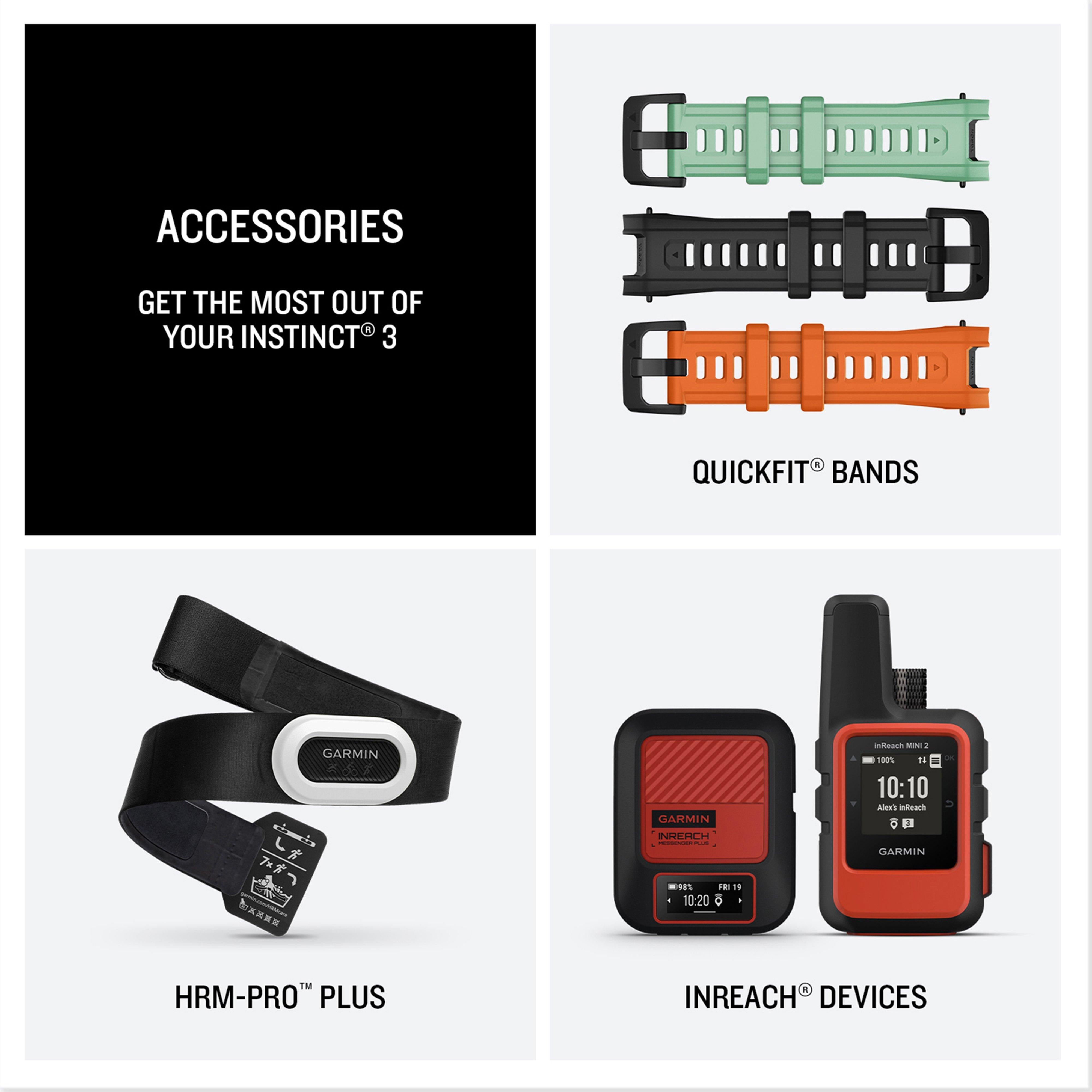 Instinct® 3 AMOLED 45mm Multi-Sport Smartwatch