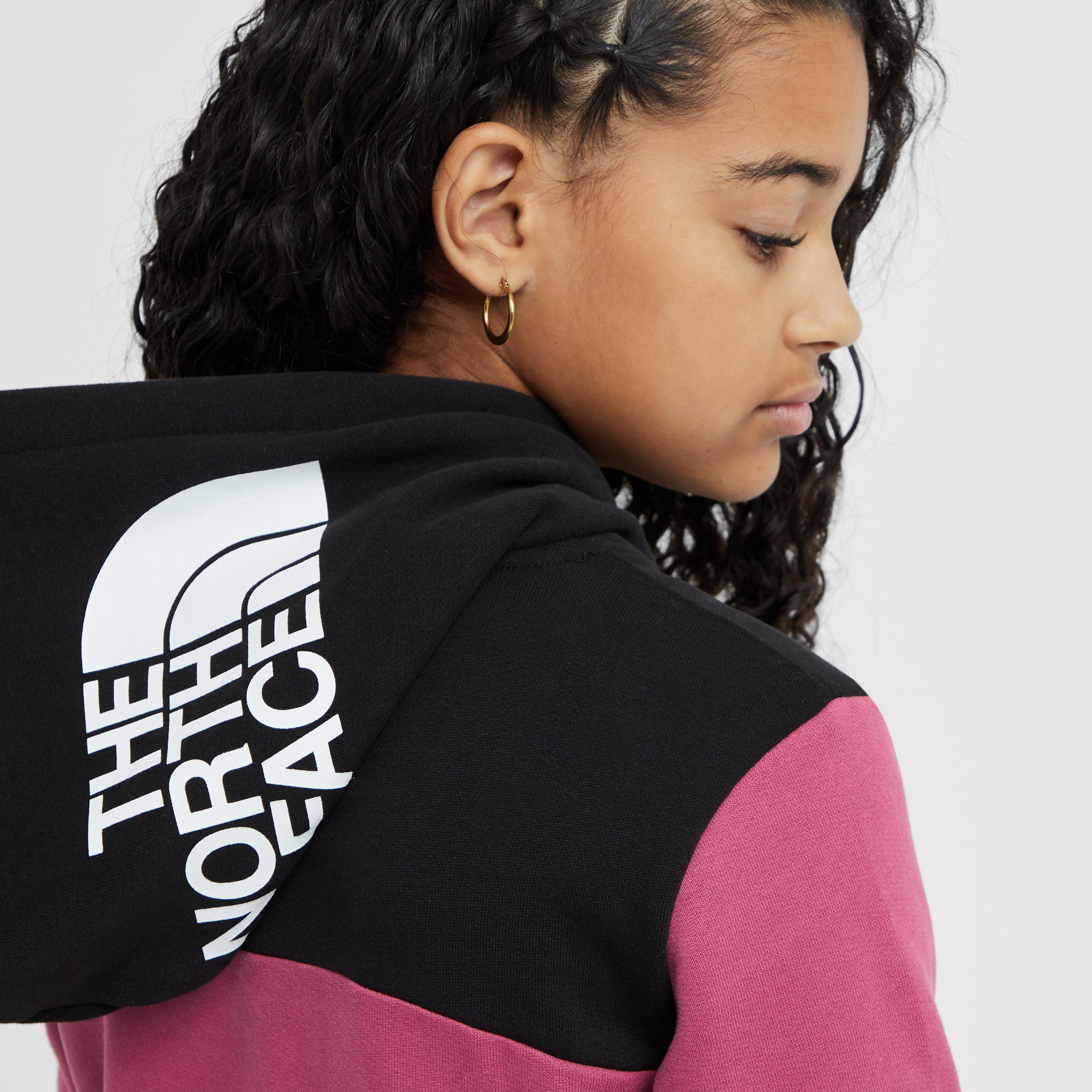 Girls' Back Logo Relaxed Hoodie