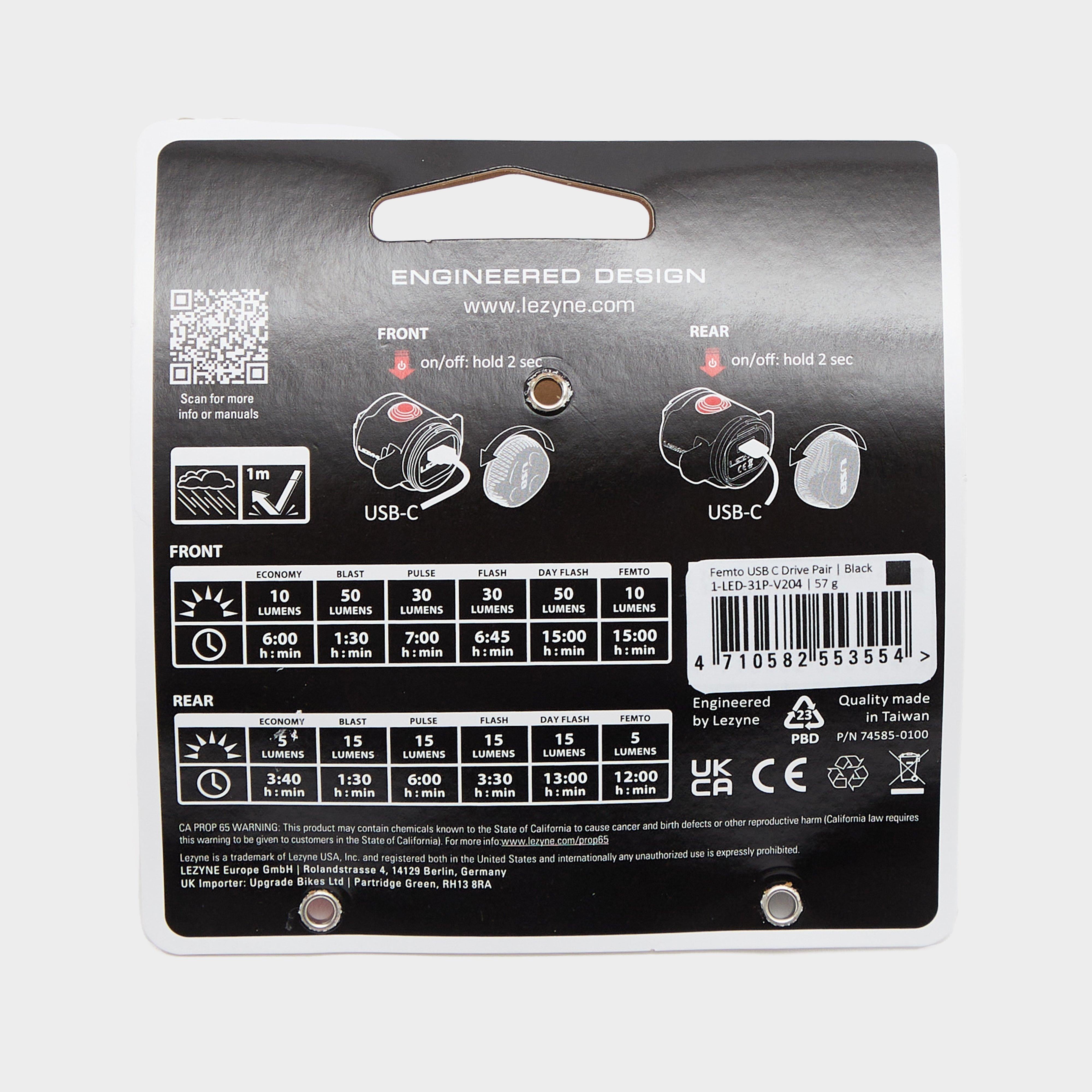 Femto USB C Drive Light Set