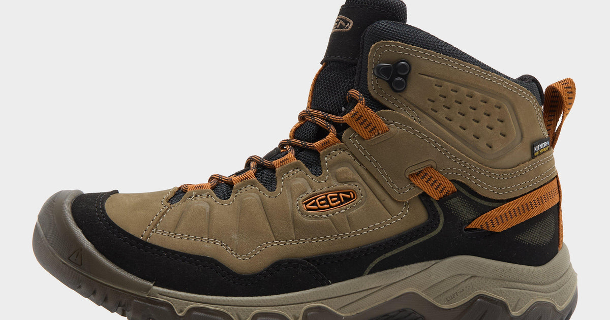 Bottes KEEN Targhee Enfant – Imperméables, Mi-marron, Taille 4 – État Correct
