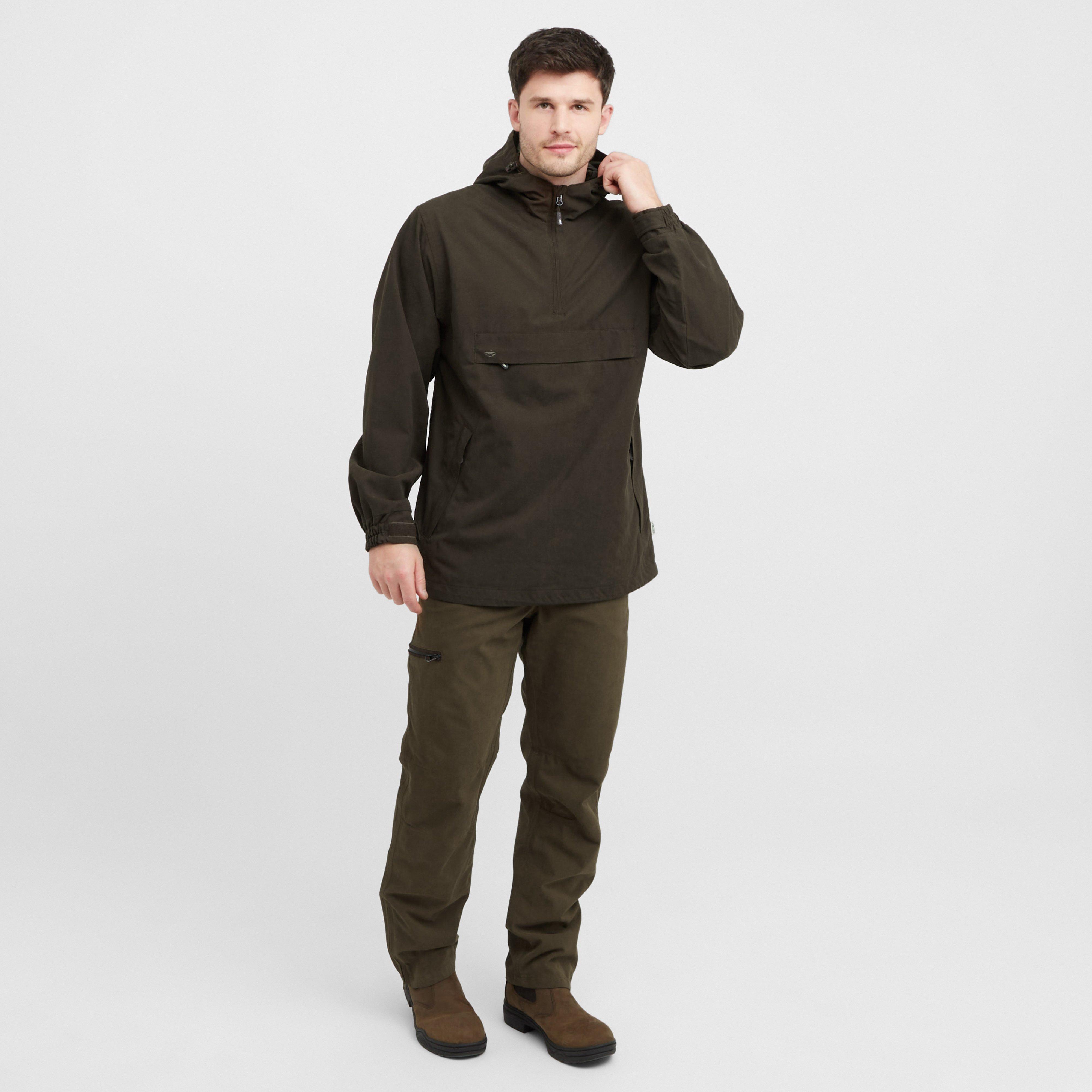 Mens Struther Smock Field Jacket Dark Green