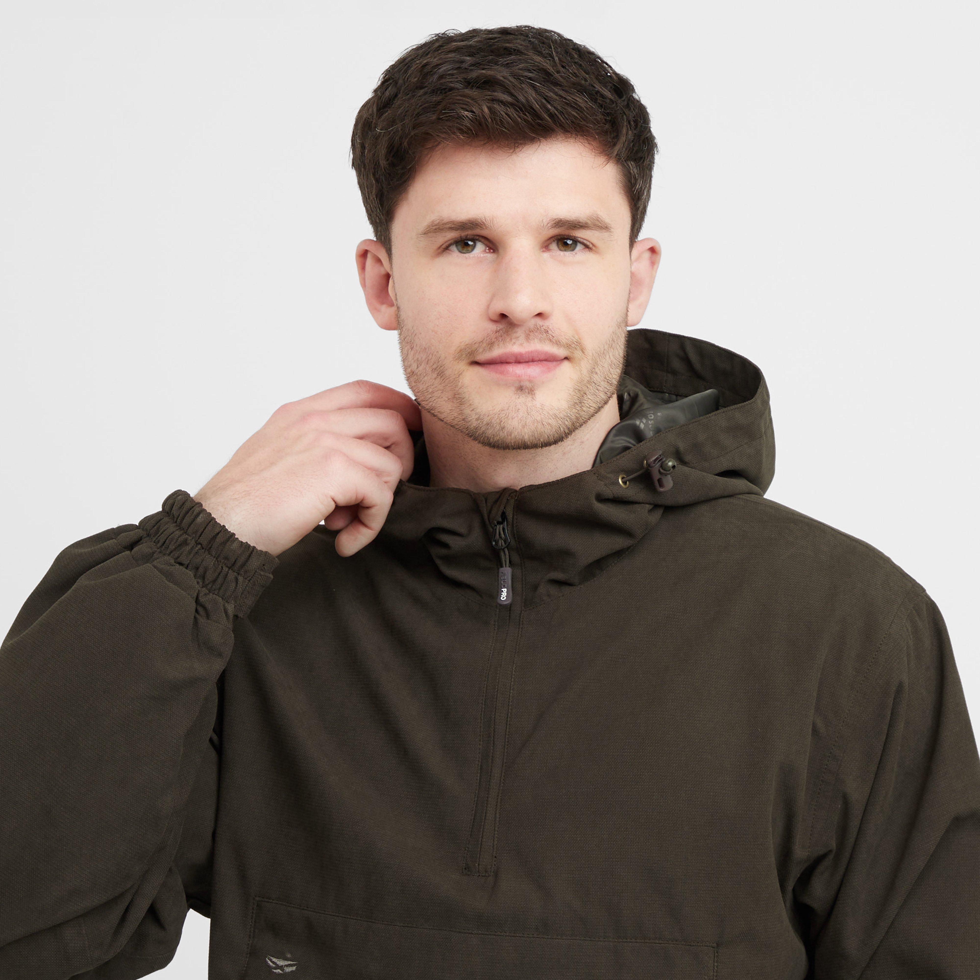 Mens Struther Smock Field Jacket Dark Green
