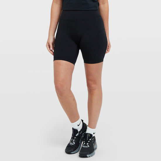 Women's High-Waisted 8" Biker Shorts with Pockets