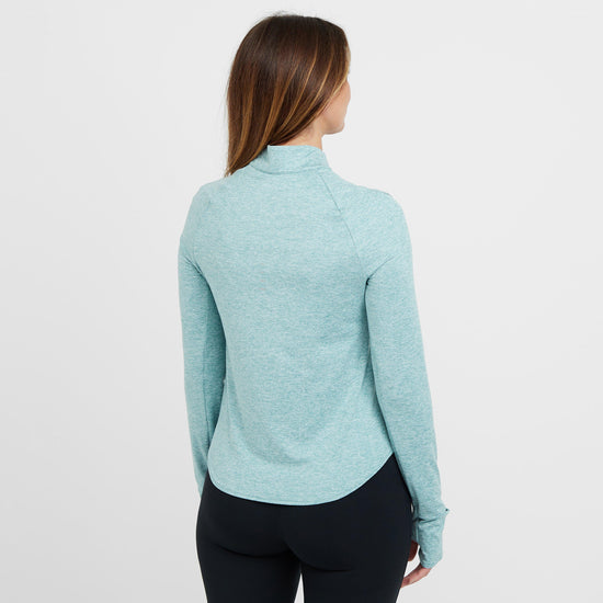 Women's Dri-FIT UV 1/4 Zip Running Top