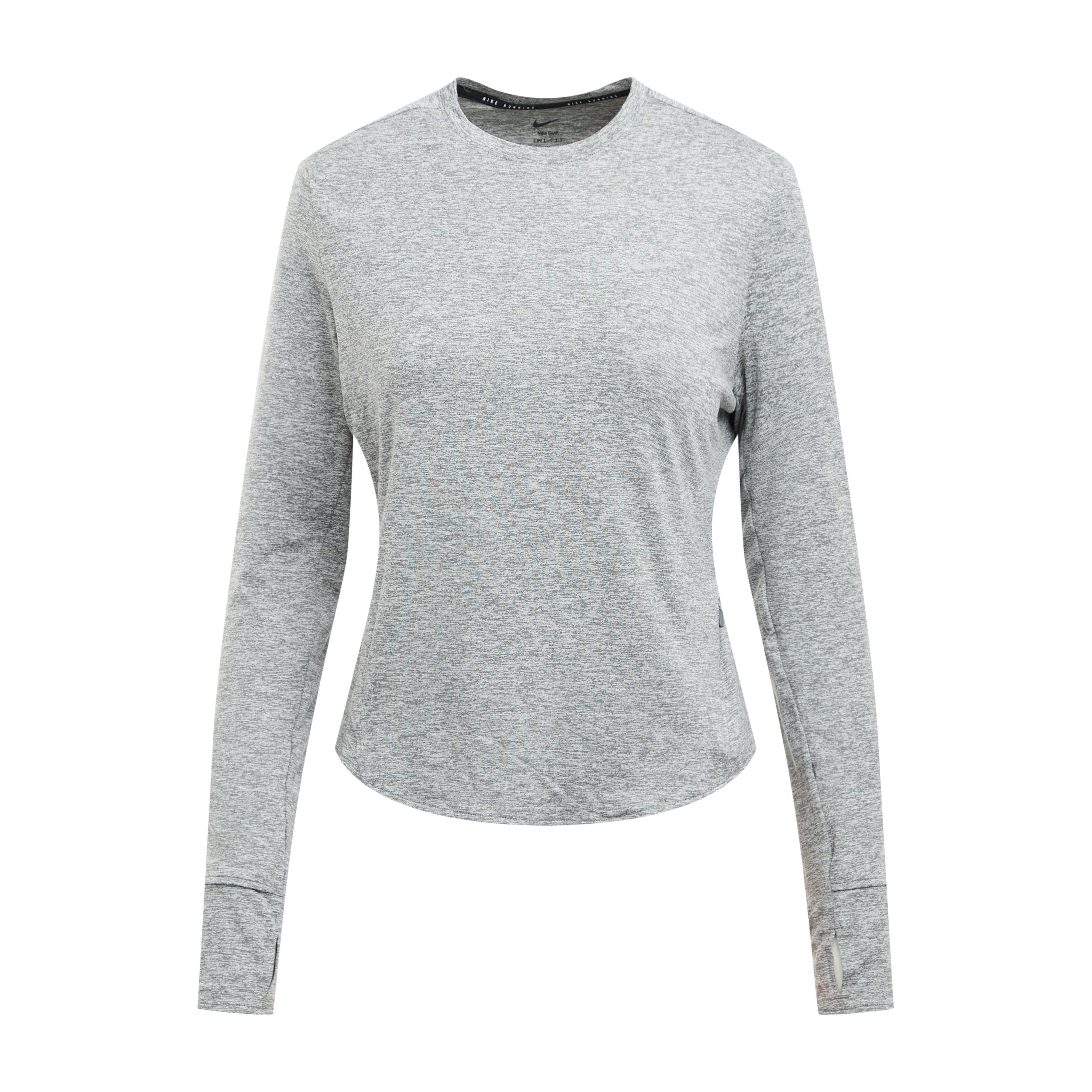 Women's Swift Dri-FIT UV Long-Sleeve Crew-Neck Running Top