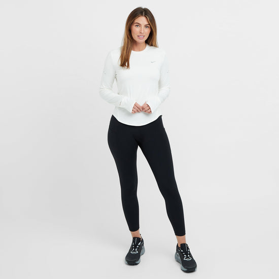 Women's Swift Dri-FIT UV Long-Sleeve Crew-Neck Running Top
