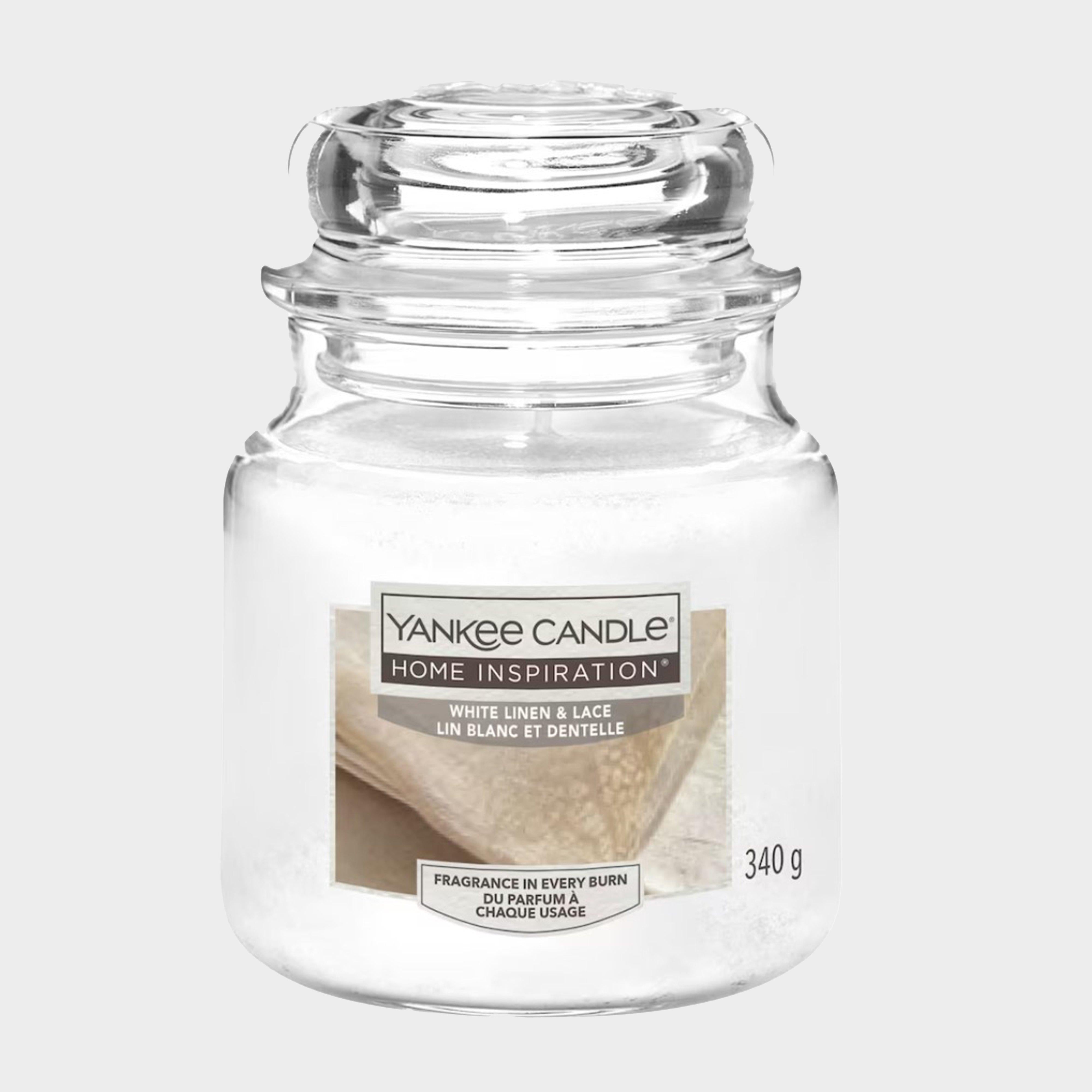 White Linen & Lace Medium Jar