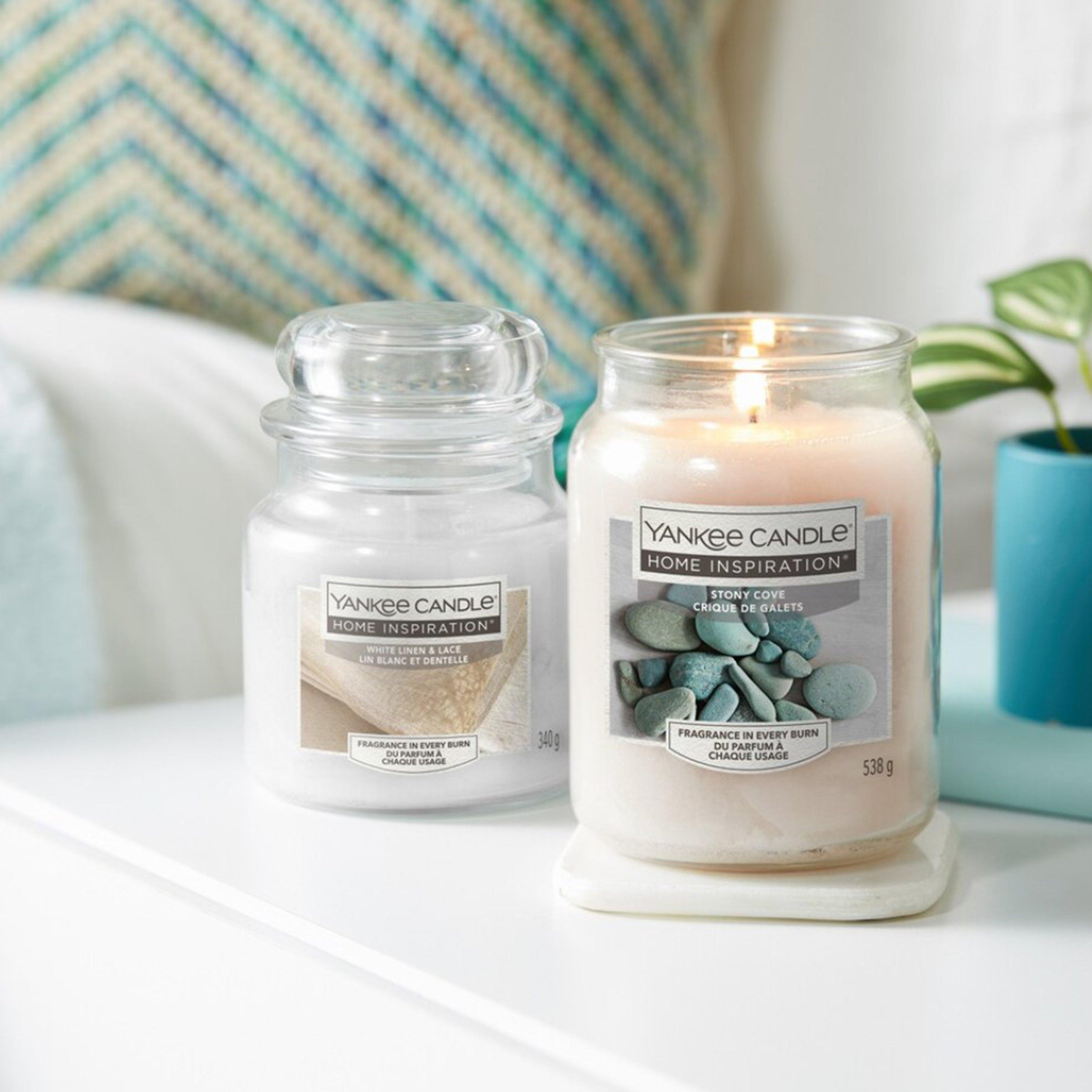 White Linen & Lace Medium Jar