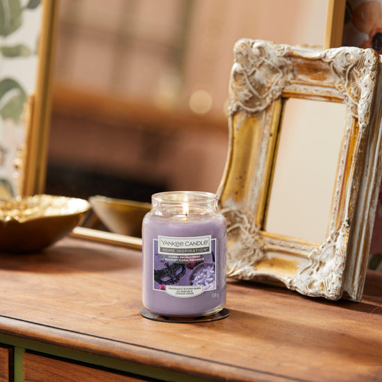 Floral Enchantment Large Jar