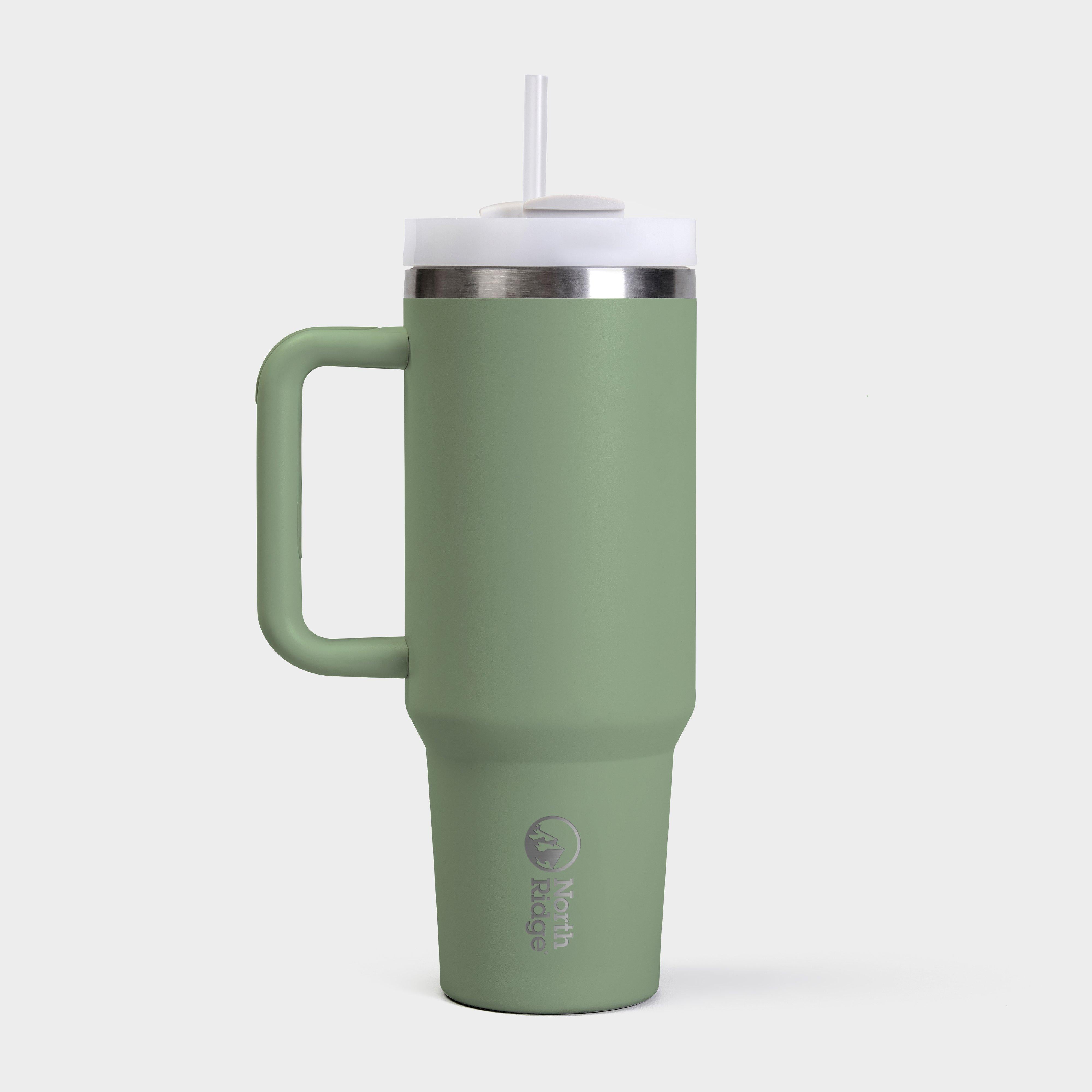 Cactus Duo Flow Tumbler with Straw 1.2L