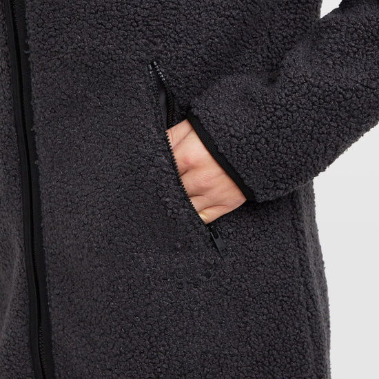 Women’s High Curl Fleece Coat