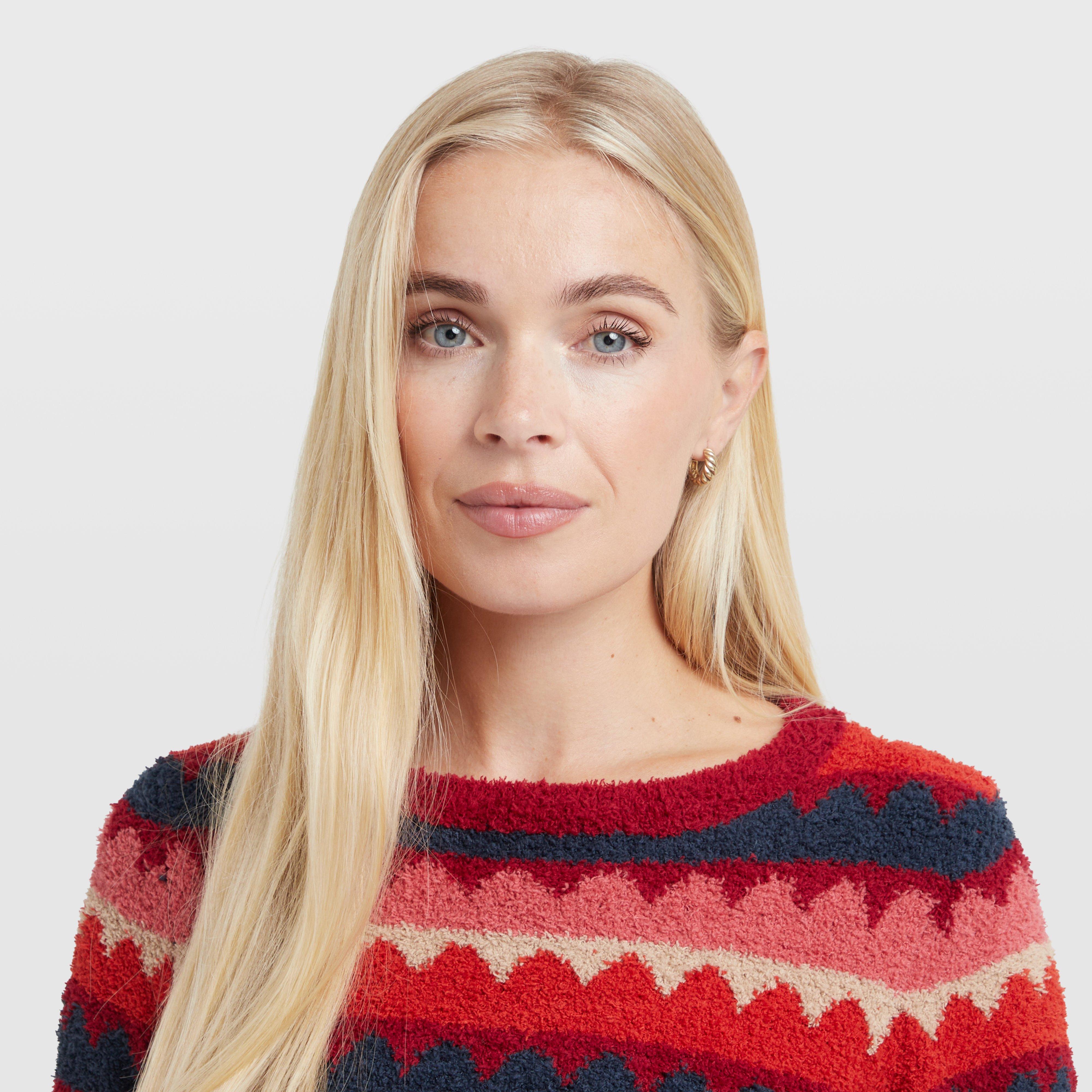 Women's Tyla Cosy Knit Scalloped Jumper