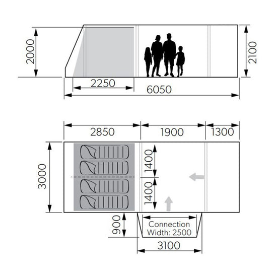 Rarotonga DA FTT 401 TC Awning