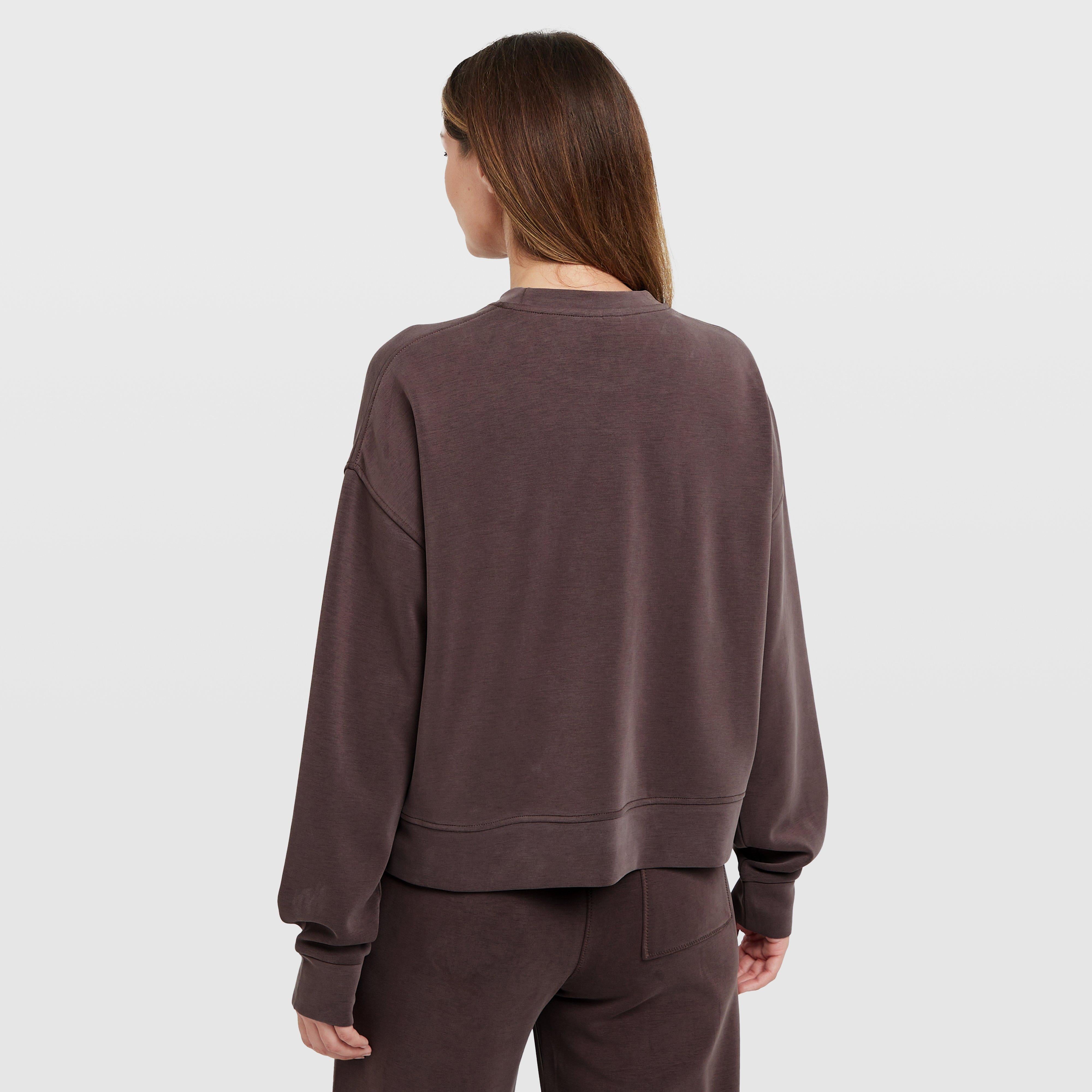 Women's Sand Wash CloudWeight Crop Sweatshirt