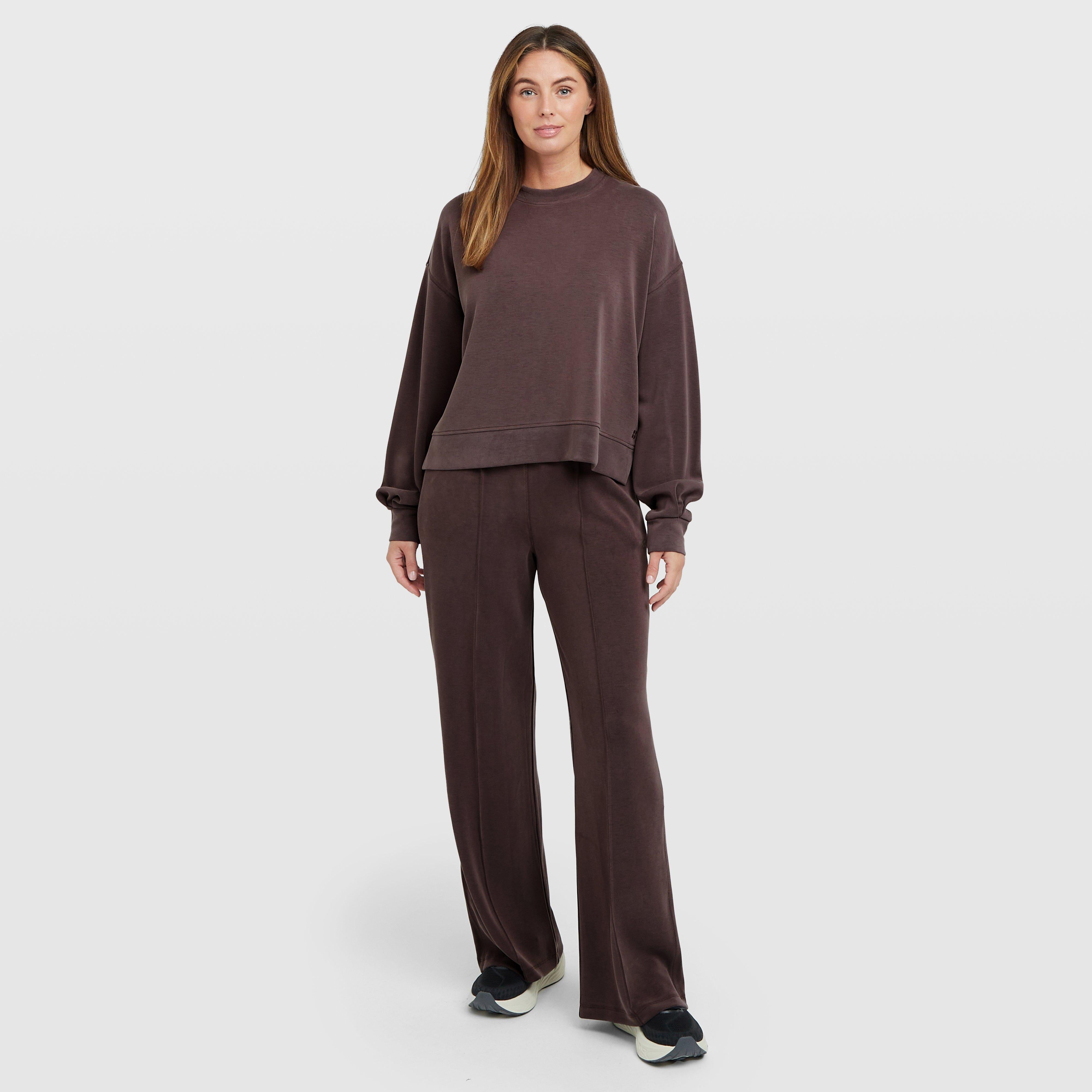 Women's Sand Wash CloudWeight Crop Sweatshirt