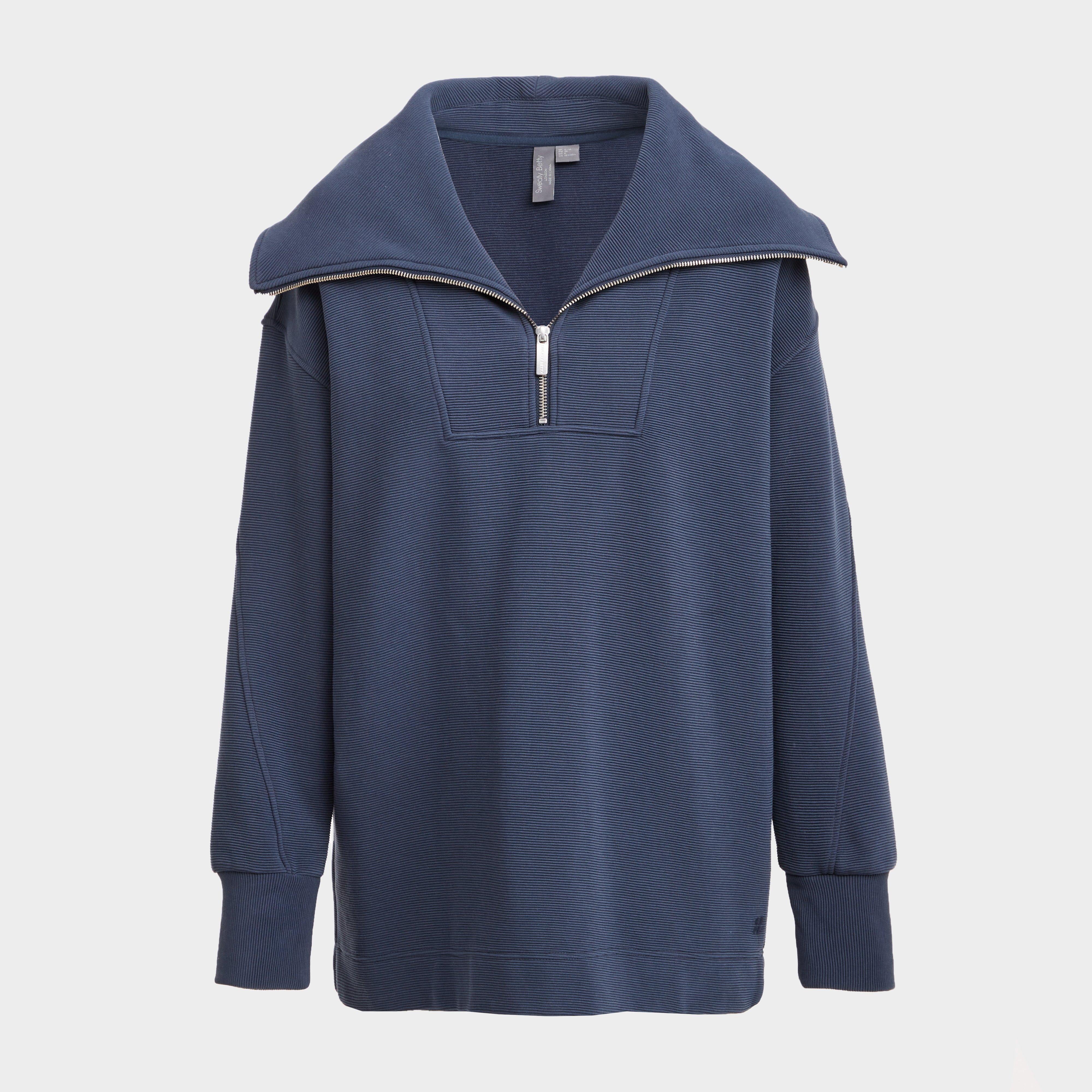 Peaceful Rib Half Zip Sweatshirt