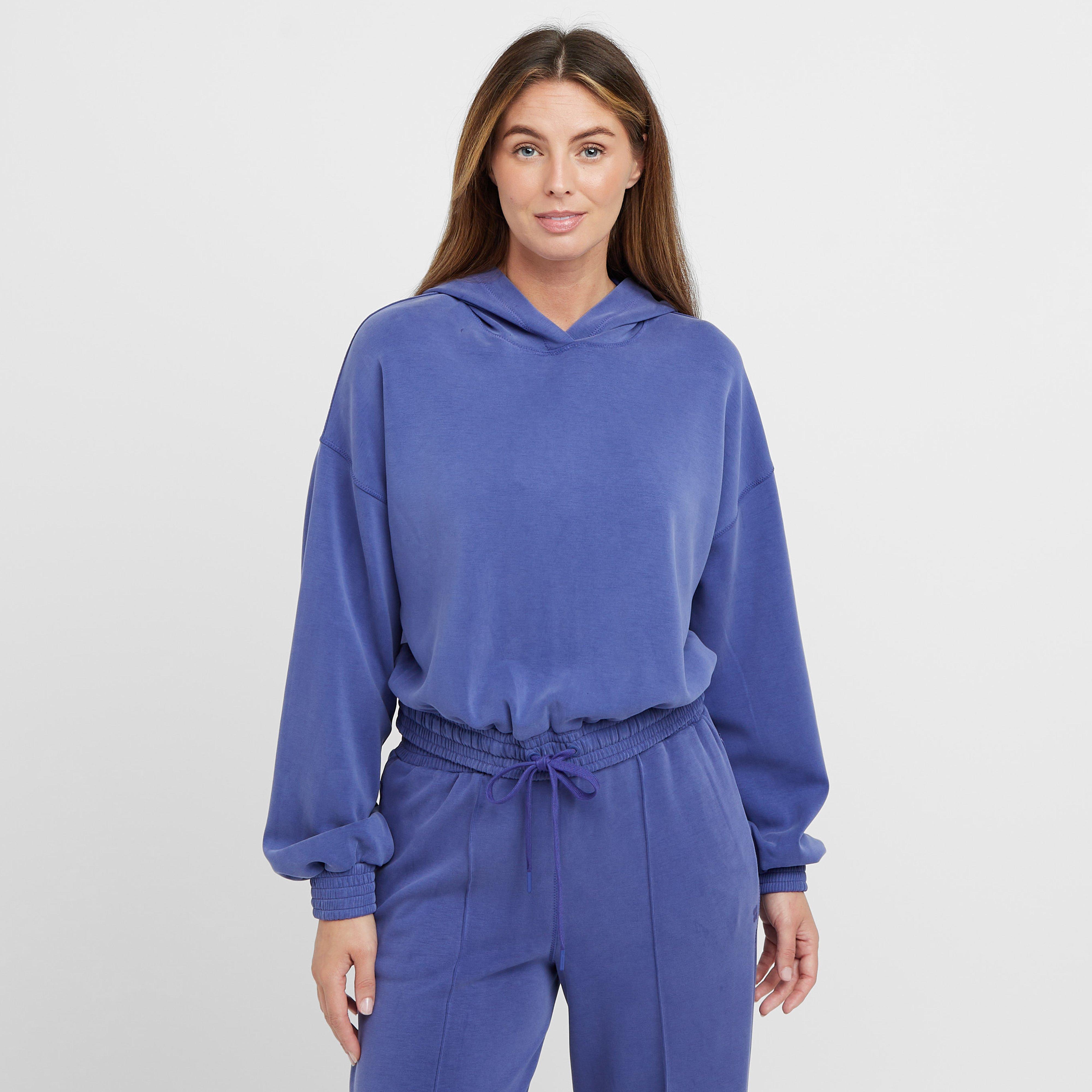 Women's Sand Wash CloudWeight Crop Sweatshirt