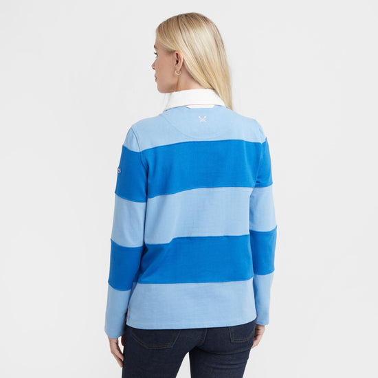 Long Sleeve Stripe Rugby Shirt