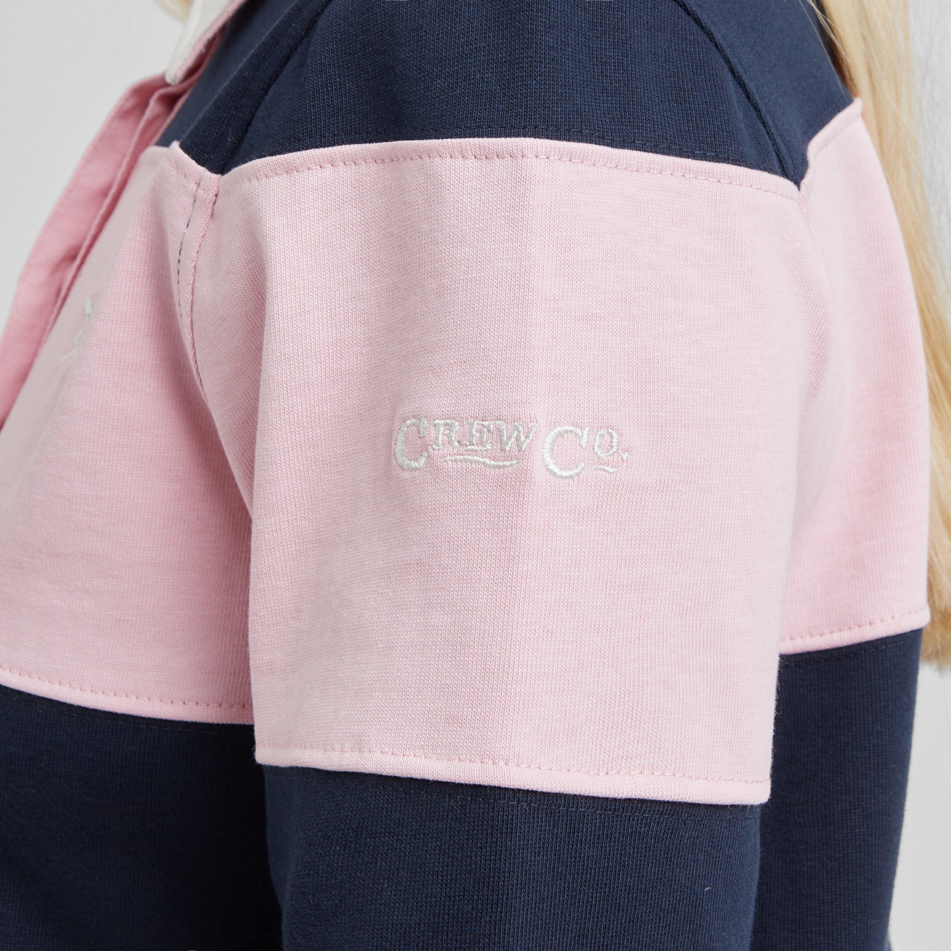 Women's Long Sleeve Stripe Rugby Shirt