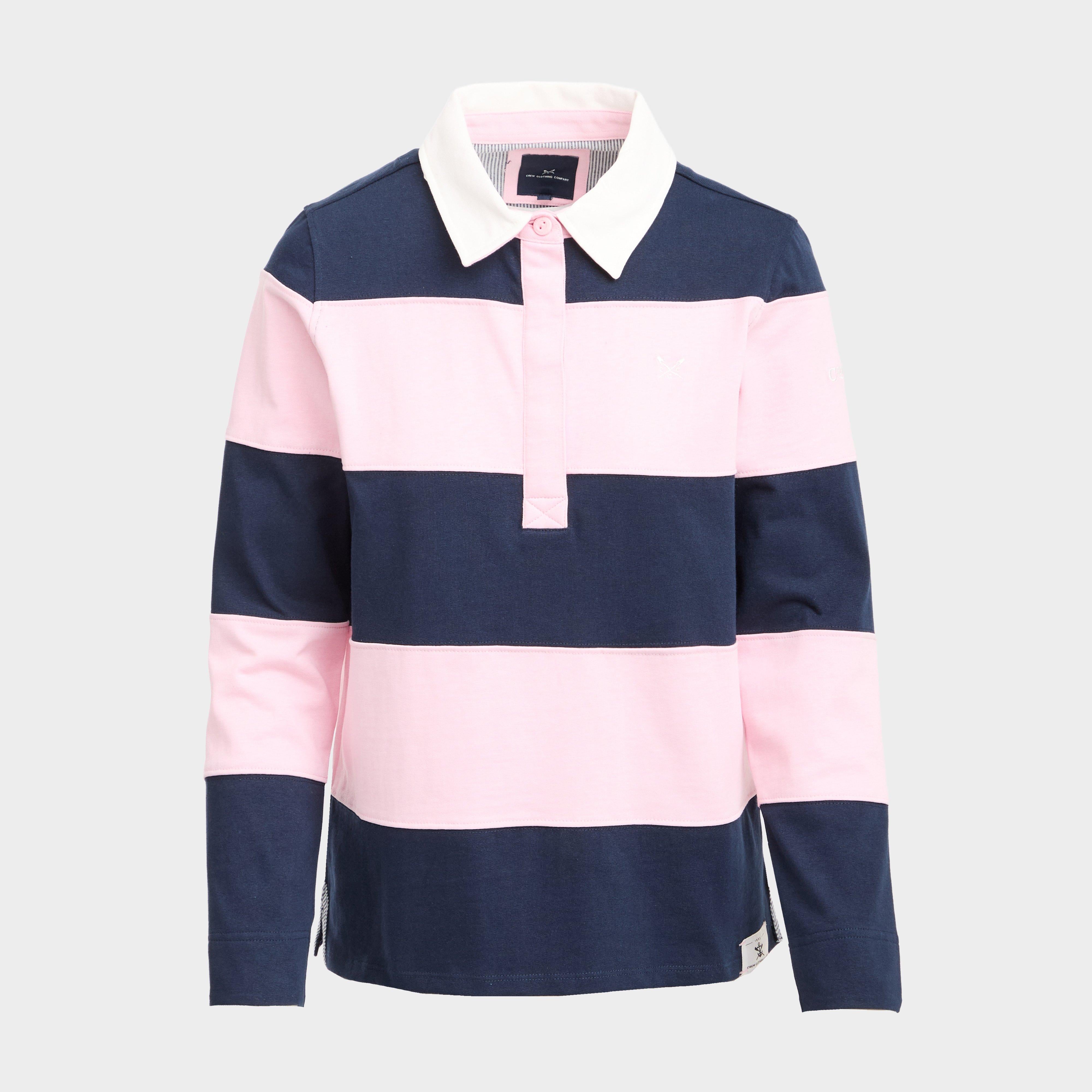 Women's Long Sleeve Stripe Rugby Shirt