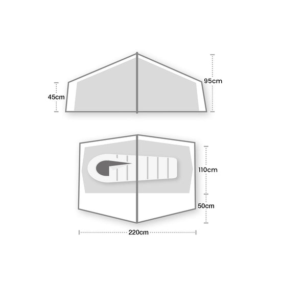 Norte Compact 1 Tent