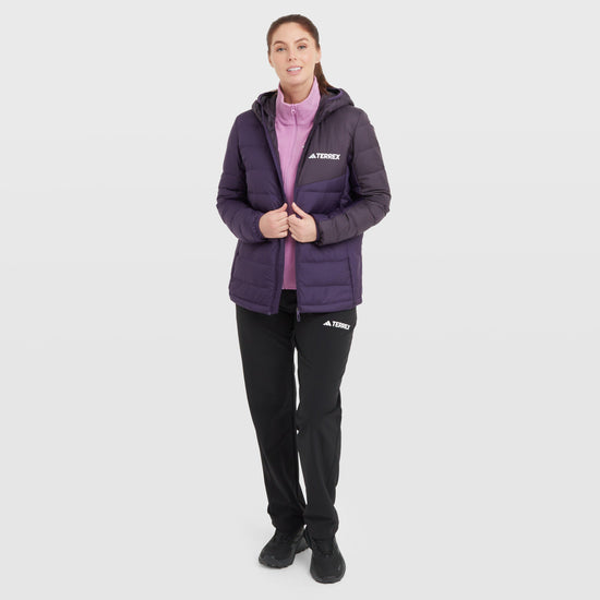 Women's Multi Light Down CLIMAWARM Hooded Jacket