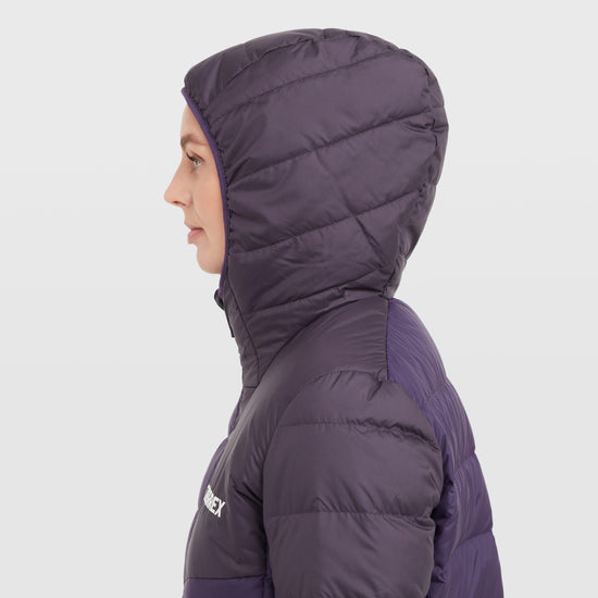 Women's Multi Light Down CLIMAWARM Hooded Jacket