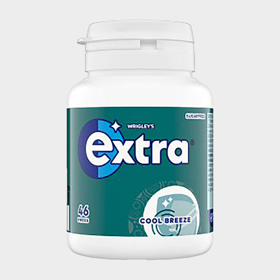 Extra Cool Breeze Sugarfree Chewing Gum Bottle